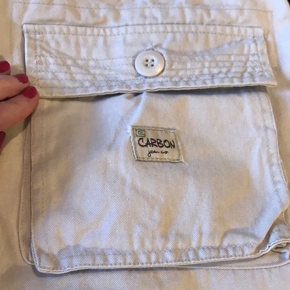 NWT Men’s 34 Light Khaki Cargo Carbon Shorts 🌟 - Picture 6 of 6